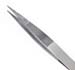 00D Three Star 4.75" Carbon Steel Straight Strong serrated point tweezer - made in Switzerland