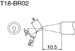 T18-BR02 Soldering Tip, 0.2RB, FX-8801/907/900M/913