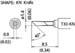 T30-KN TIP, KINIFE, 1.4mm/45° x 8.5mm, MICRO, FM-2032